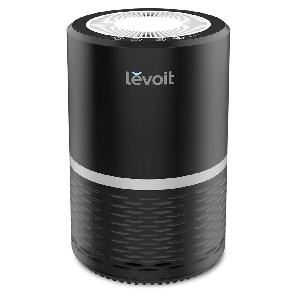 small black air purifier