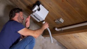 dehumidifier duct ducted
