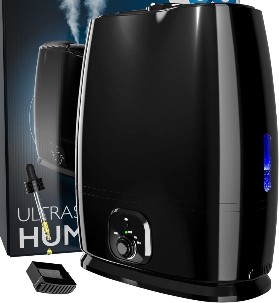 Quietset humidifier for bedroom 