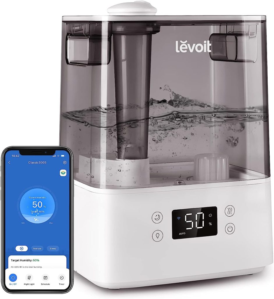 on the top of my list for the best humidifiers for plants is that LEVOIT Humidifiers