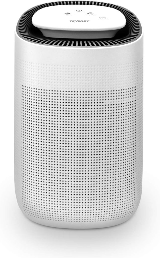 
Tenergy Sorbi 1000ml Air Dehumidifier w/Air Purifying Function, True HEPA Filter, Auto Shutoff, Touch Control Adjustable Air Speed, Ultra-Quiet